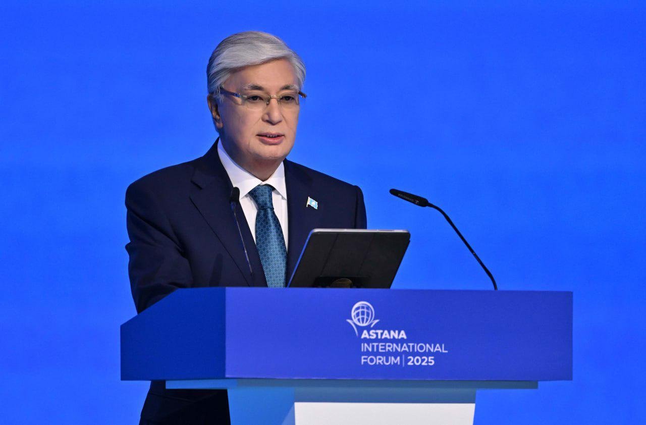 Opening AIF 2025…Tokayev Calls for Dialogue, Conflict Resolution, and Constructive Global Engagement Opening AIF 2025…Tokayev Calls for Dialogue, Conflict Resolution, and Constructive Global Engagement